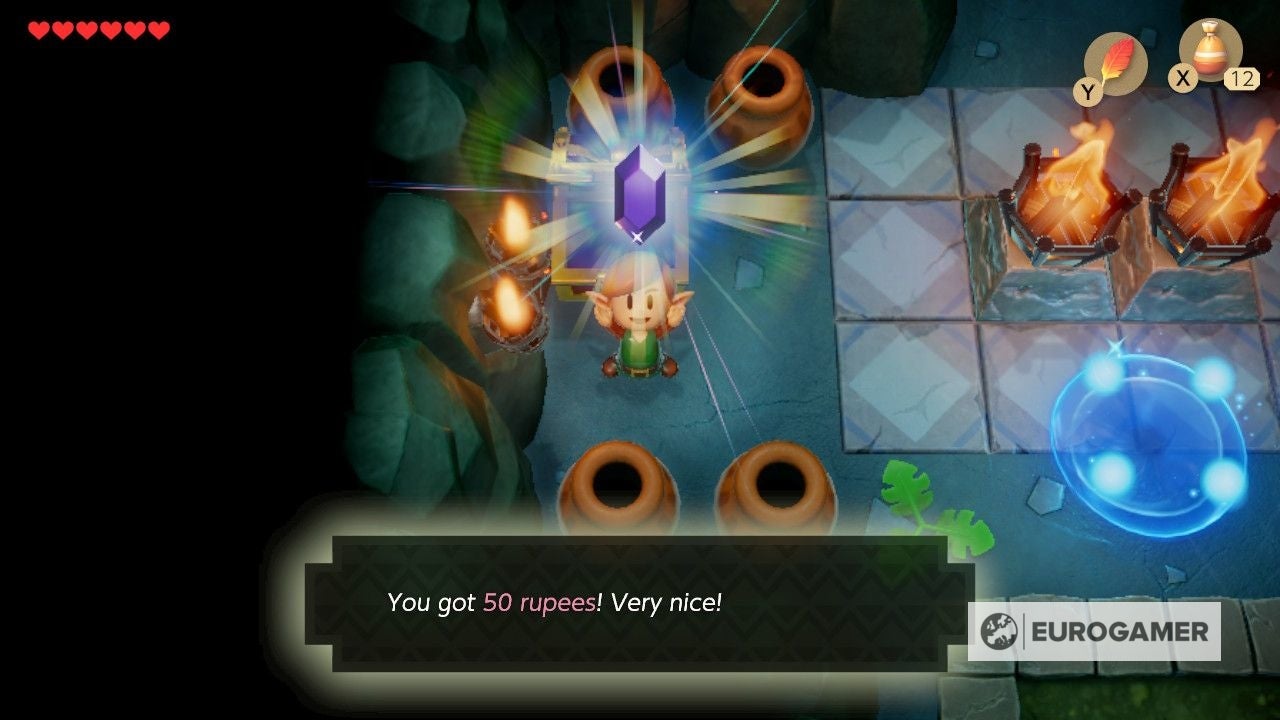 Zelda Link's Awakening Genie boss fight strategy